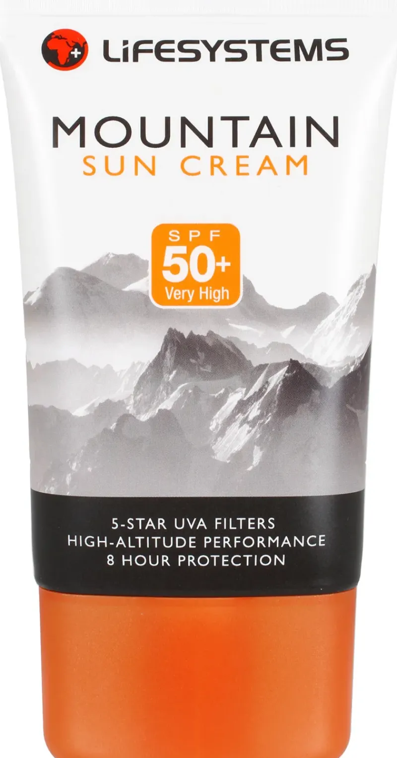 Lifesystems Toiletries & Personal Hygiene-Mountain SPF50+ Sun Cream - 100ml