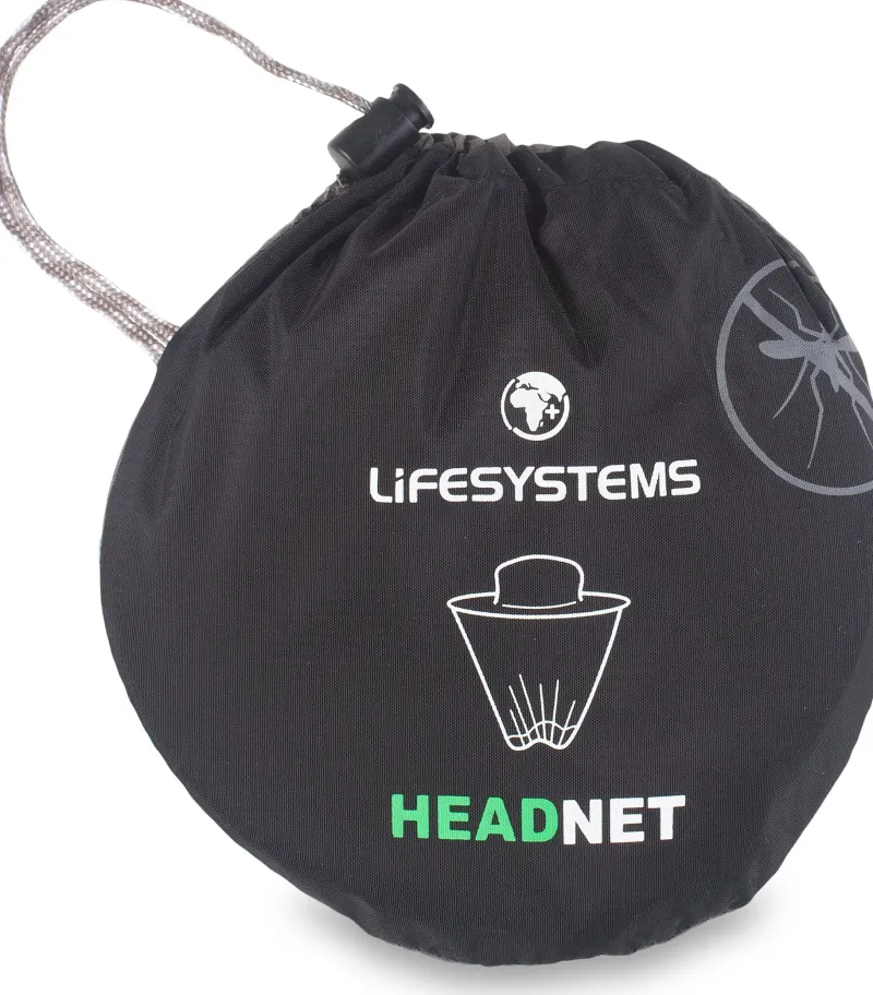 Lifesystems Mosquito Nets & Insect Repellents-Pop-up Mosquito and Midge Head Net Hat