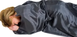 Lifeventure Sleep Accessories-Silk Sleeping Bag Liner - Rectangular