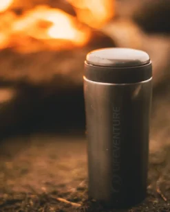 Lifeventure Coffee Mugs & Flasks-Thermal Mug - Tungsten