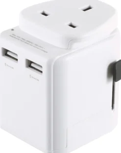 Lifeventure Travel Accessories-USB World Travel Adaptor