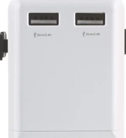 Lifeventure Travel Accessories-USB World Travel Adaptor