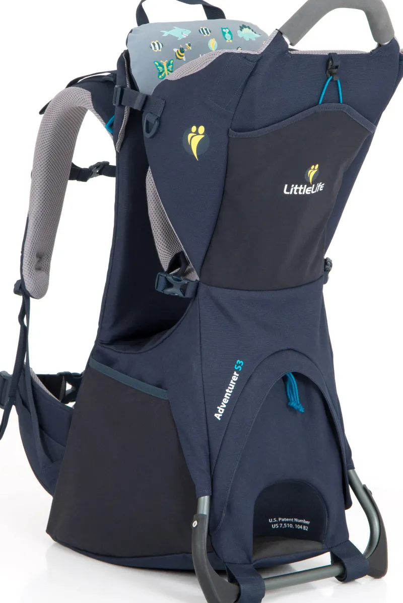 Littlelife Child Carriers-Adventurer S3 Child Carrier - Navy