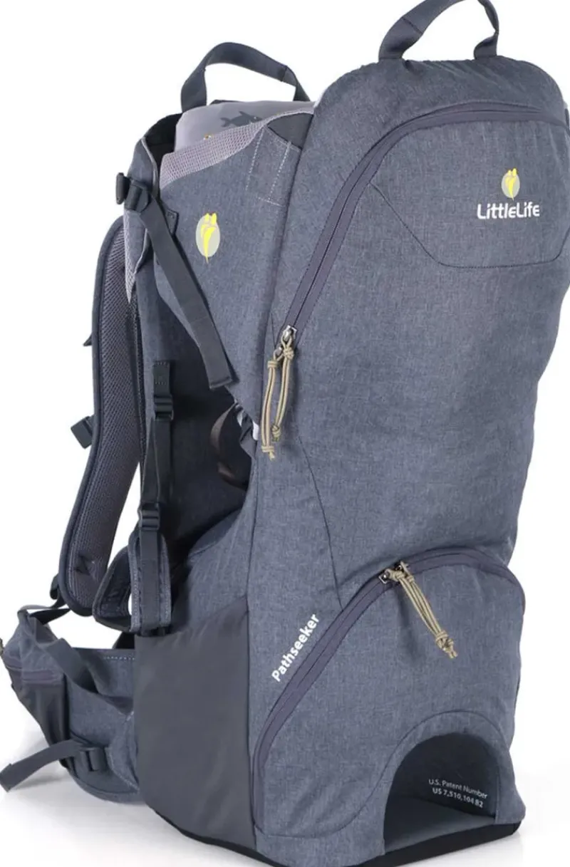 Littlelife Child Carriers-Pathseeker Child Carrier - Grey