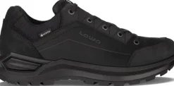 Lowa Hiking Shoes & Boots|Walking Shoes-Mens Renegade Evo GTX Lo Shoes - Black-Black