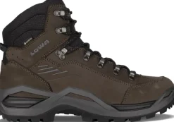 Lowa Hiking Shoes & Boots|Mid Height Boots-Mens Renegade Evo GTX Mid Boots - Dark Brown-Black