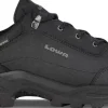 Lowa Walking Shoes-Mens Renegade GTX Lo Shoes - Black-Black