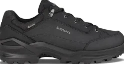 Lowa Walking Shoes-Mens Renegade GTX Lo Shoes - Black-Black