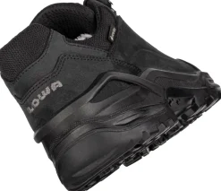 Lowa Walking Shoes-Mens Renegade GTX Lo Shoes - Black-Black