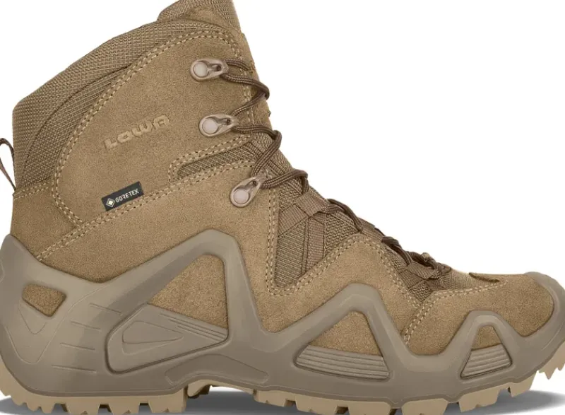 Lowa Hiking Shoes & Boots|Military Boots-Mens Zephyr GTX Mid TF Boots - Coyote OP