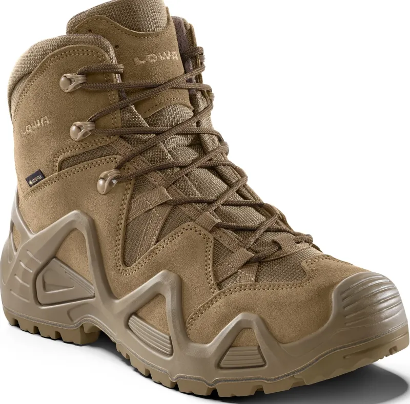 Lowa Hiking Shoes & Boots|Military Boots-Mens Zephyr GTX Mid TF Boots - Coyote OP