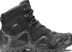 Lowa Hiking Shoes & Boots|Military Boots-Mens Zephyr GTX Mid TF Boots - Black
