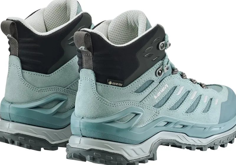 Lowa Hiking Shoes & Boots|Mid Height Boots-Womens Innovo GTX Mid Boots - Ice Blue-Light Blue