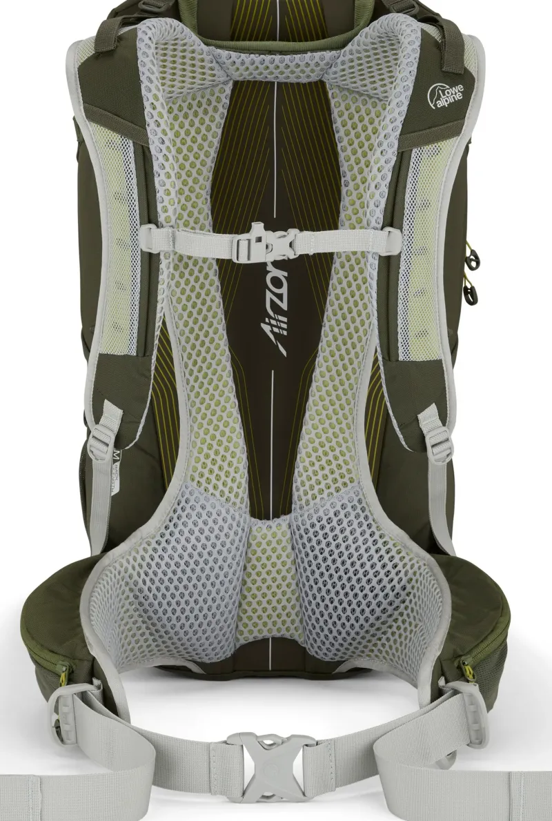 Lowe Alpine Day Packs-AirZone Trail Duo 32 Rucksack - Army-Bracken