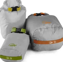 Lowe Alpine Dry Bags & Waterproof Cases-Drysack Set - Zinc