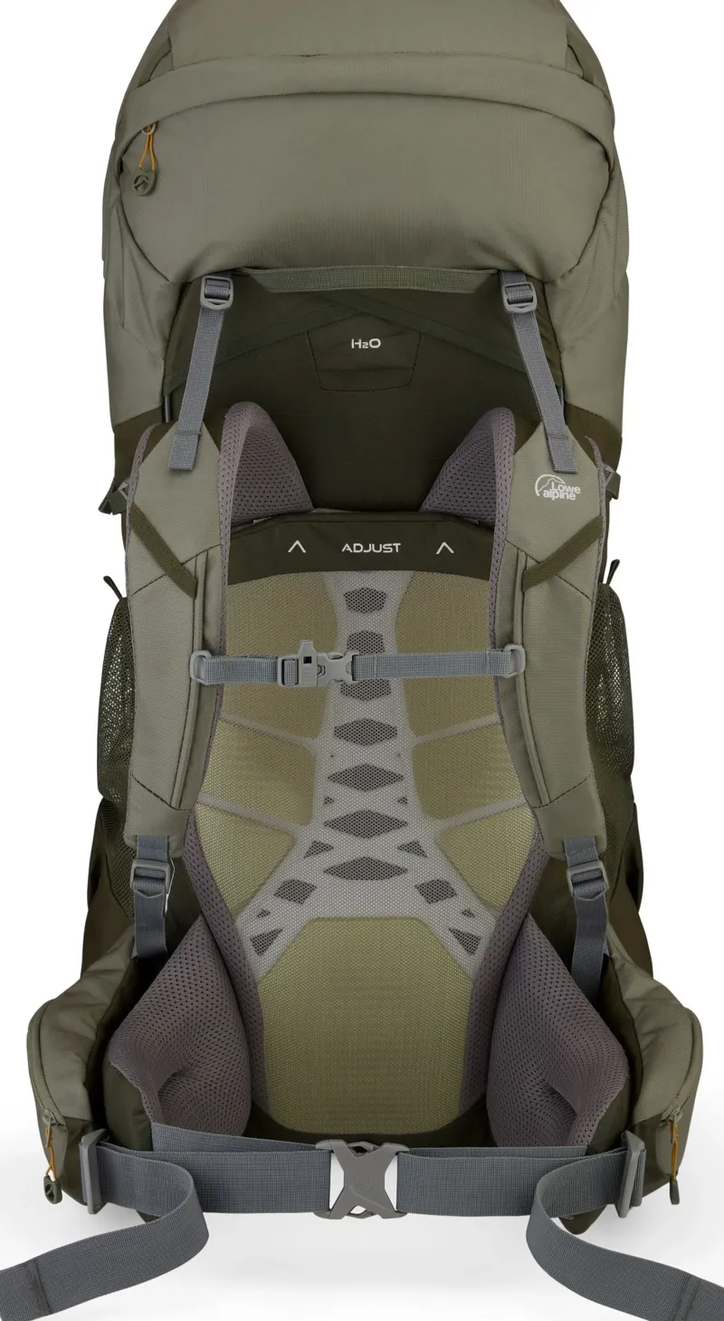 Lowe Alpine Backpacking Packs-Sirac Plus 65 Rucksack - Light Khaki-Army