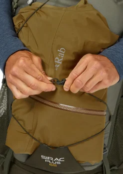 Lowe Alpine Backpacking Packs-Sirac Plus 65 Rucksack - Light Khaki-Army