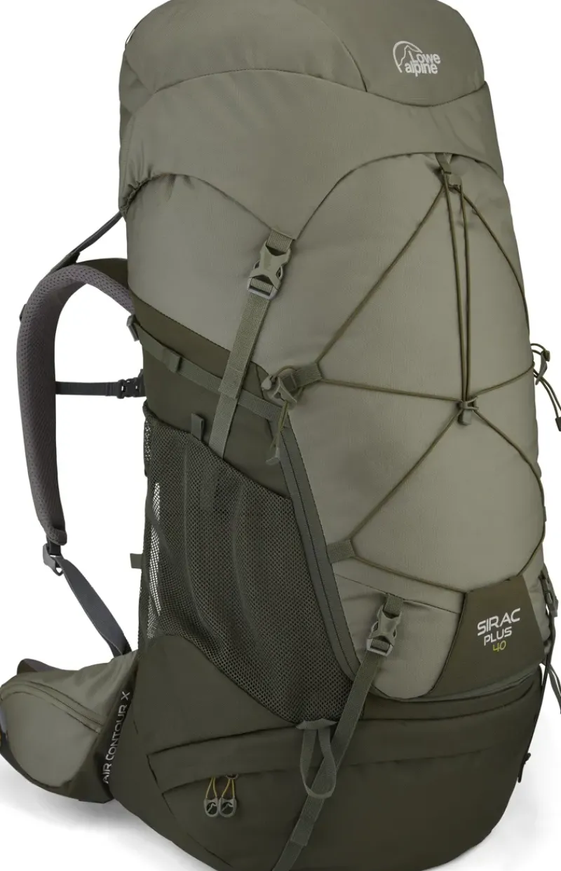Lowe Alpine Backpacking Packs-Sirac Plus 40 Rucksack - Light Khaki-Army