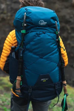 Lowe Alpine Backpacking Packs-Sirac 65 Rucksack - Ebony