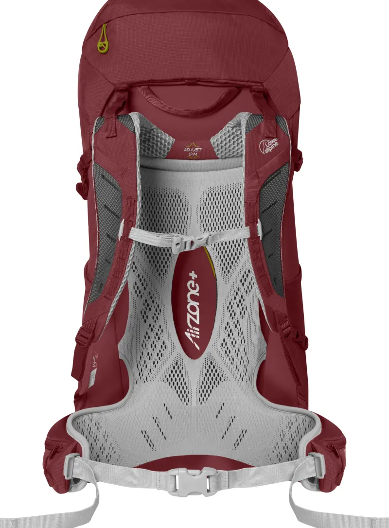 Lowe Alpine Backpacking Packs-Womens AirZone Trek ND43:50 Backpack - Raspberry