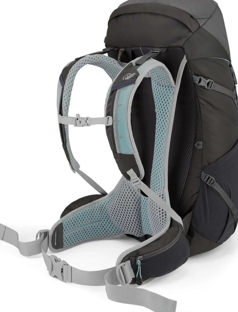 Lowe Alpine Backpacking Packs-Womens AirZone Trail ND33 - Anthracite-Graphene