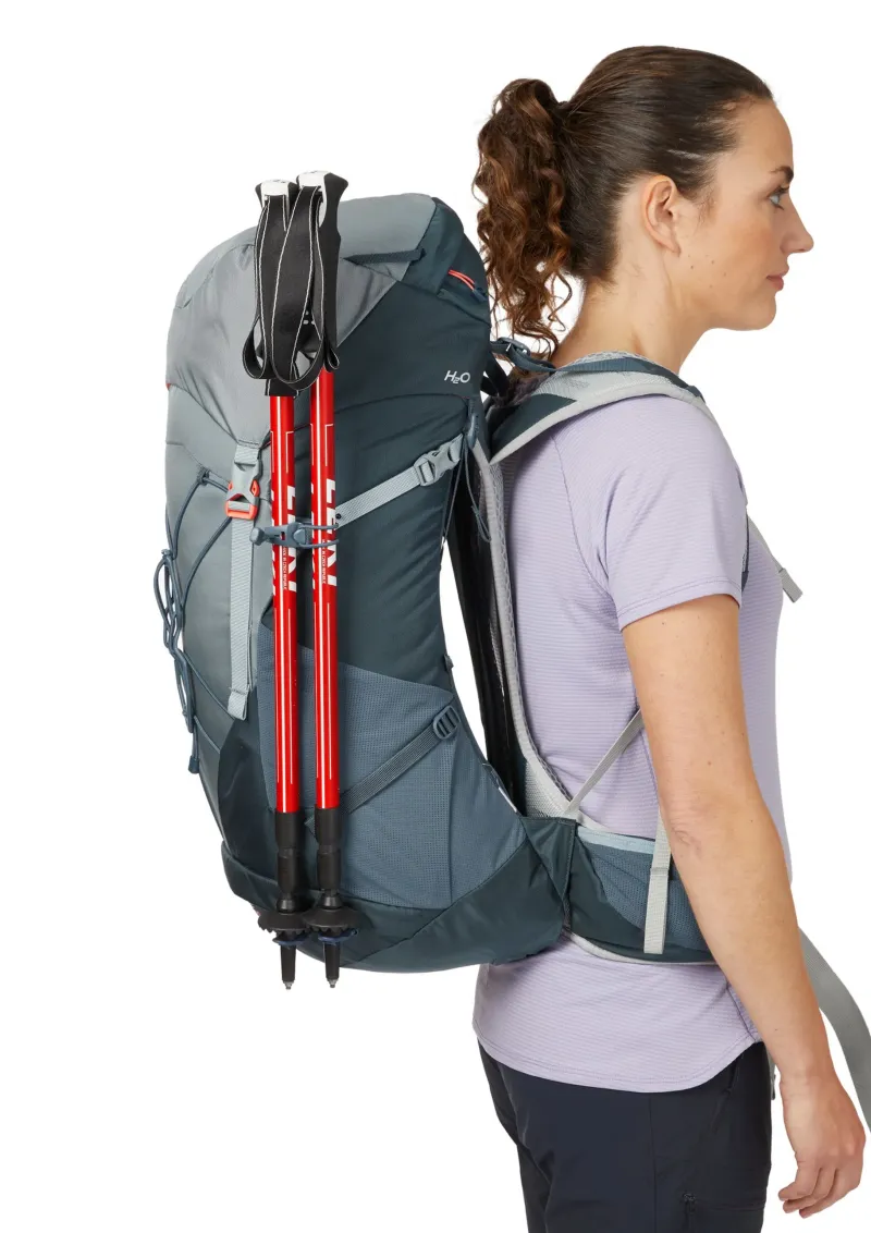 Lowe Alpine Backpacking Packs-Womens AirZone Trail Camino ND35:40 Rucksack - Orion Blue
