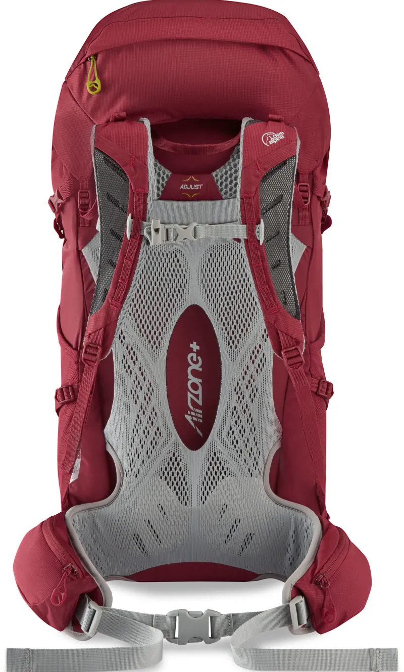 Lowe Alpine Backpacking Packs-Womens AirZone Trek ND33:40 Rucksack - Raspberry