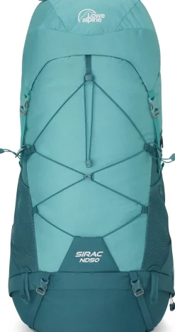 Lowe Alpine Backpacking Packs-Womens Sirac ND50 Rucksack - Sagano Green-Storm Green