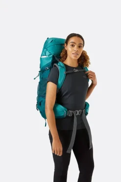 Lowe Alpine Backpacking Packs-Womens Sirac ND40 Rucksack - Ebony