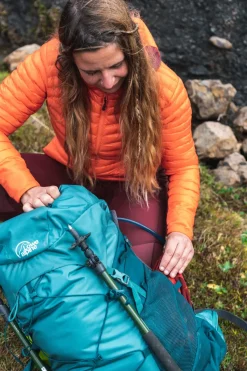 Lowe Alpine Backpacking Packs-Womens Sirac ND40 Rucksack - Sagano Green-Storm Green