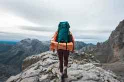 Lowe Alpine Backpacking Packs-Womens Sirac ND40 Rucksack - Sagano Green-Storm Green