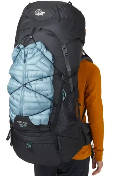 Lowe Alpine Backpacking Packs-Womens Sirac Plus ND65 Rucksack - Ebony