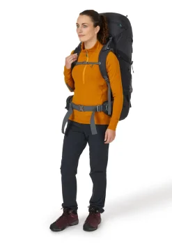 Lowe Alpine Backpacking Packs-Womens Sirac Plus ND65 Rucksack - Ebony