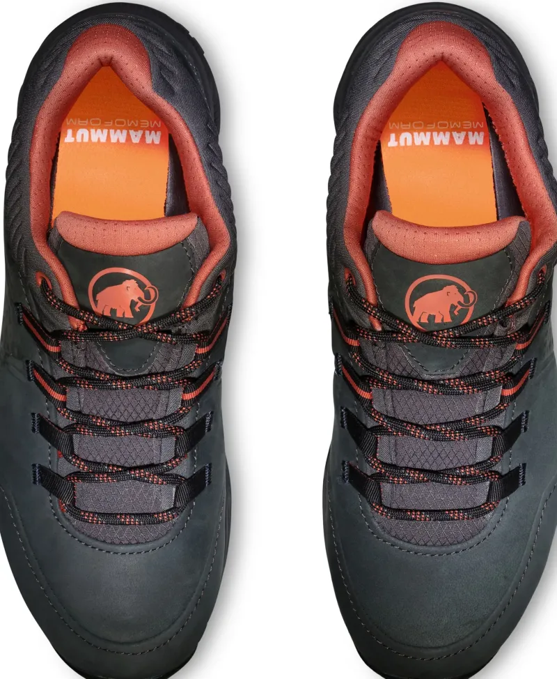 Mammut Hiking Shoes & Boots|Walking Shoes-Womens Nova IV Low GTX Shoes - Black-Apricot Brandy