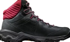 Mammut Hiking Shoes & Boots|Mid Height Boots-Womens Nova IV Mid GTX Boots - Black-Blood Red