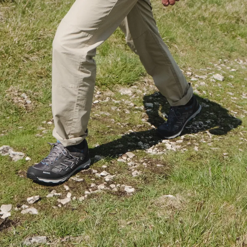 Meindl Hiking Shoes & Boots|Walking Shoes-Mens Activo GTX Shoes - Anthracite-Ocean