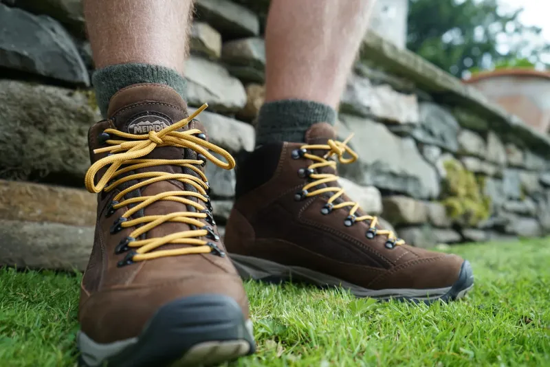 Meindl Hiking Shoes & Boots|Hiking Boots-Mens Baltimore GTX Boot - Chestnut-Mustard Yellow