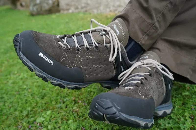 Meindl Hiking Shoes & Boots|Walking Shoes-Mens Ontario GTX Shoes - Black-Brown