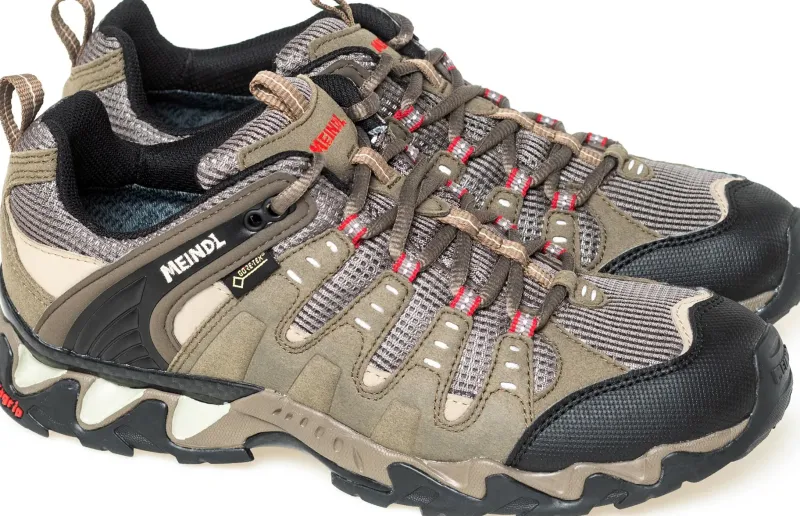 Meindl Hiking Shoes & Boots|Walking Shoes-Mens Respond GTX Shoes - Reed-Red