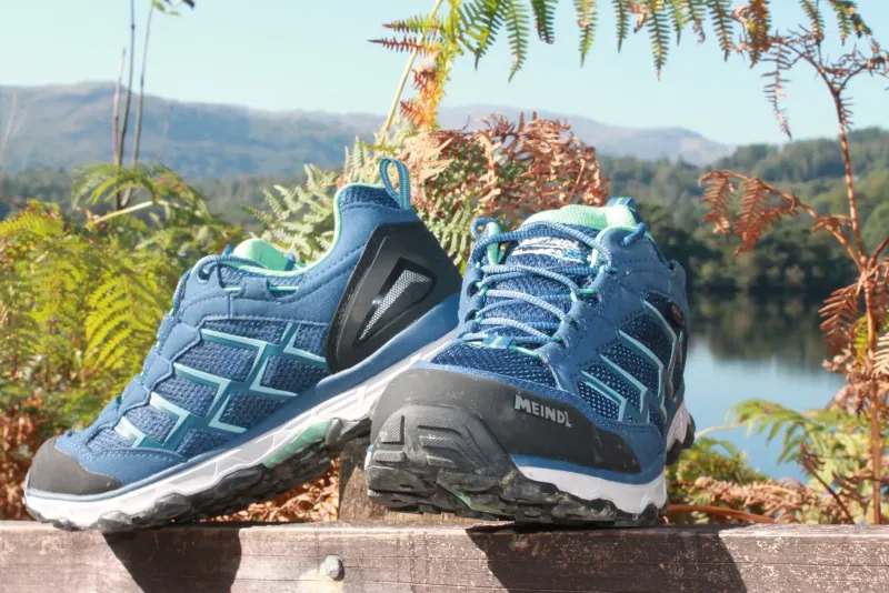 Meindl Hiking Shoes & Boots|Walking Shoes-Womens Activo GTX Shoes - Jeans-Mint
