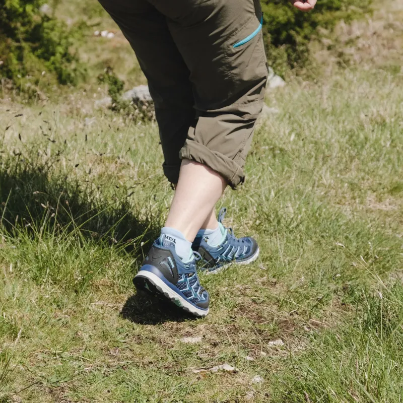Meindl Hiking Shoes & Boots|Walking Shoes-Womens Activo GTX Shoes - Jeans-Mint