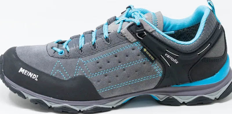 Meindl Hiking Shoes & Boots|Walking Shoes-Womens Ontario GTX Shoes - Grey-Azure