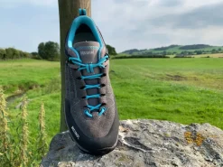 Meindl Hiking Shoes & Boots|Walking Shoes-Womens Ontario GTX Shoes - Grey-Azure