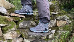 Meindl Hiking Shoes & Boots|Mid Height Boots-Womens Respond Mid II GTX Boots - Anthracite-Turquoise