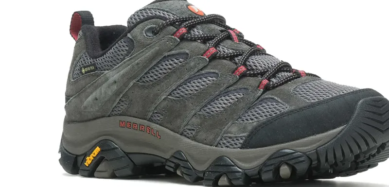 Merrell Hiking Shoes & Boots|Walking Shoes-Mens Moab 3 GTX Shoes - Wide Fit - Beluga