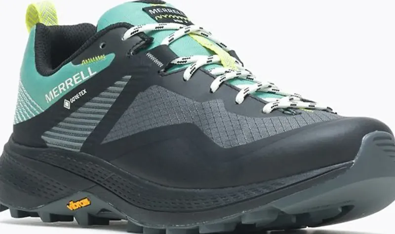 Merrell Walking Shoes-Womens MQM Flex 3 GTX Shoes - Jade-Granite