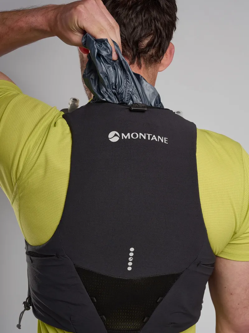 Montane Fast & Light Rucksacks And Vests-Gecko VP + Running Vest - Black