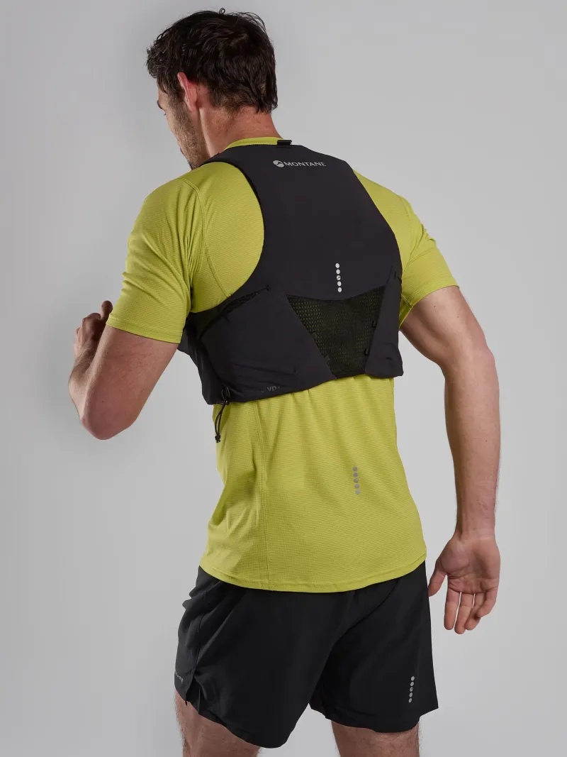 Montane Fast & Light Rucksacks And Vests-Gecko VP + Running Vest - Black