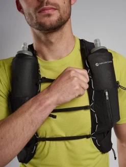 Montane Fast & Light Rucksacks And Vests-Gecko VP + Running Vest - Black