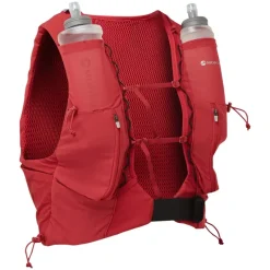 Montane Fast & Light Rucksacks And Vests-Gecko VP 5+ Running Vest - Acer Red